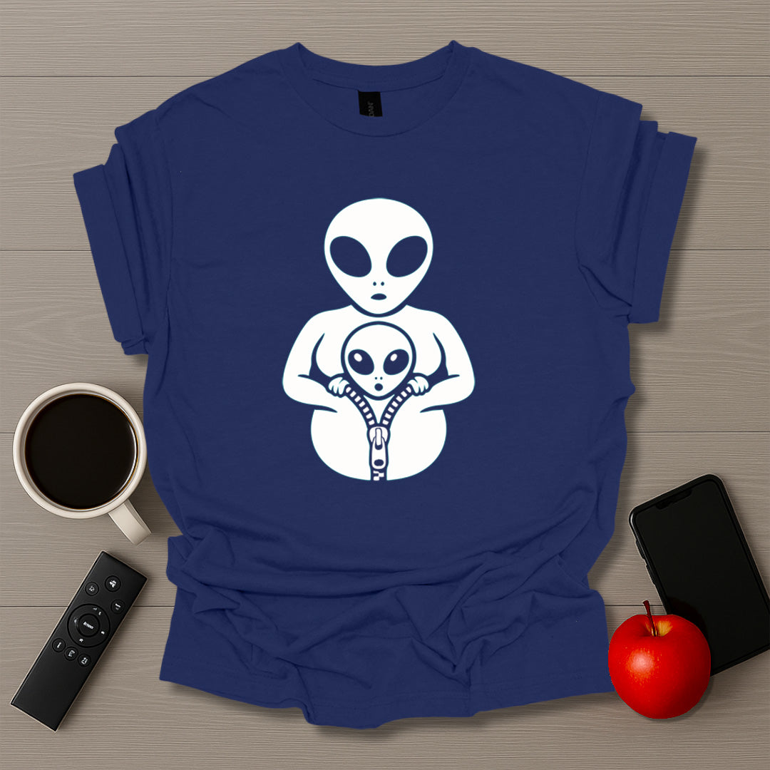 Alien Mom & Baby T-Shirt