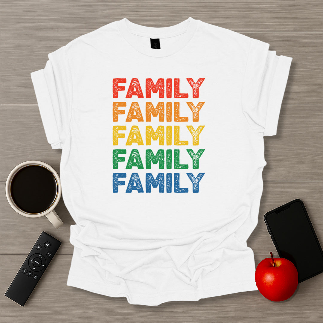 Family Rainbow T-Shirt