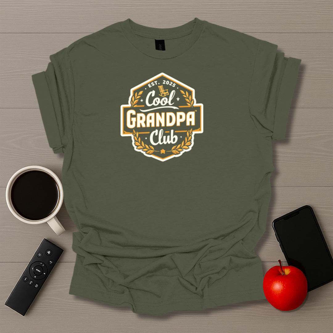 Cool Grandpa Club T-Shirt