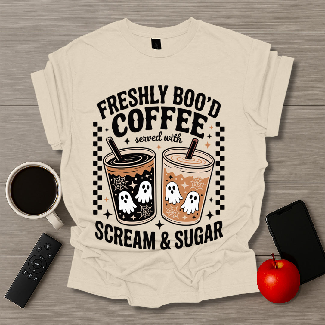Freshly Boo'd Coffee T-Shirt