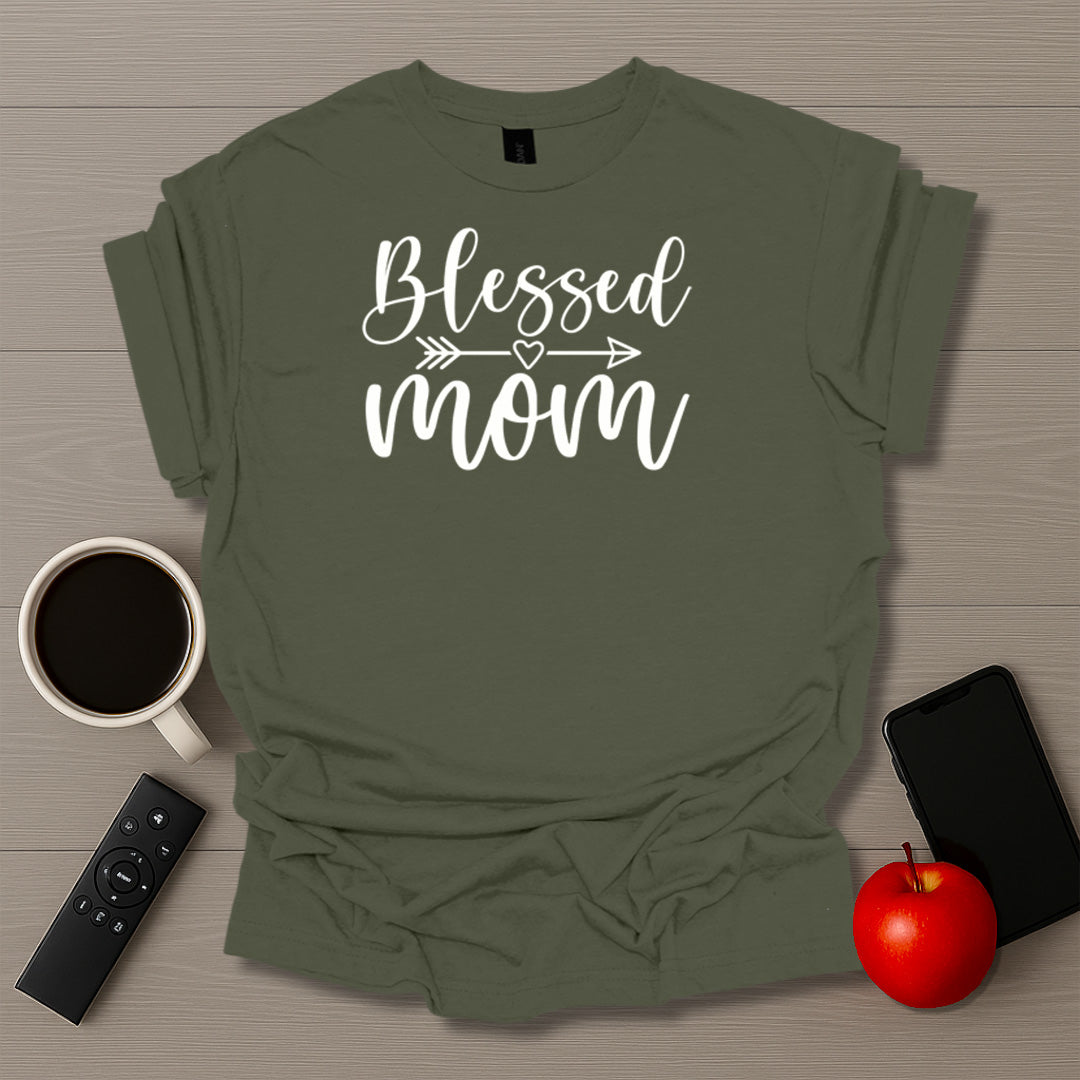 Blessed Mom Arrow T-Shirt