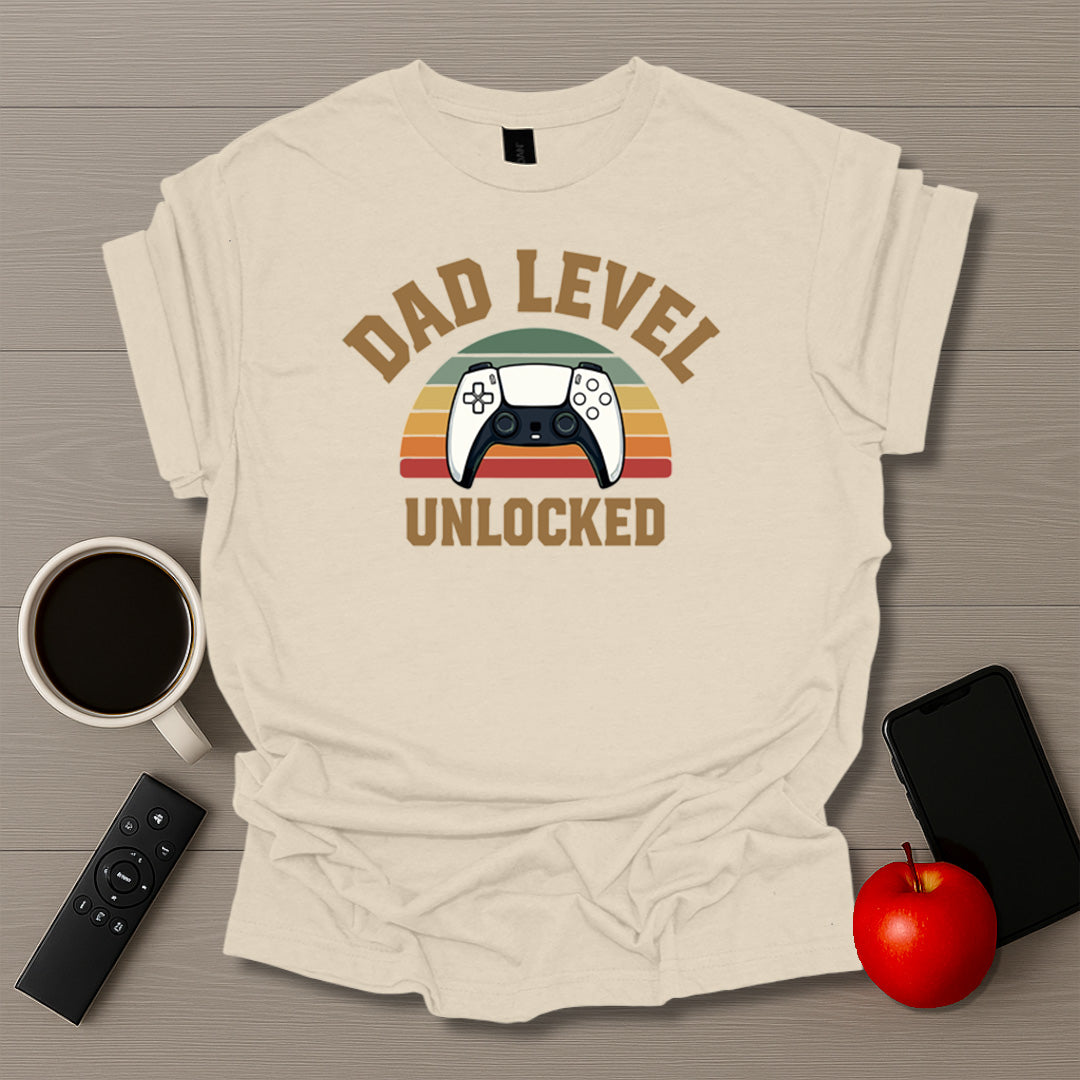 Dad Level Unlocked T-Shirt