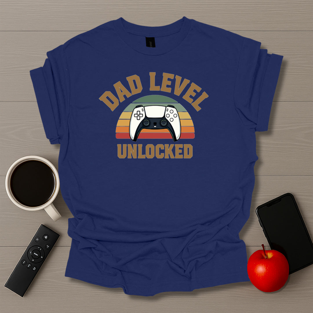 Dad Level Unlocked T-Shirt