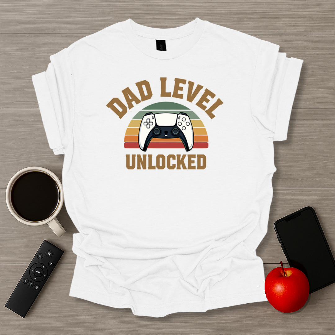 Dad Level Unlocked T-Shirt