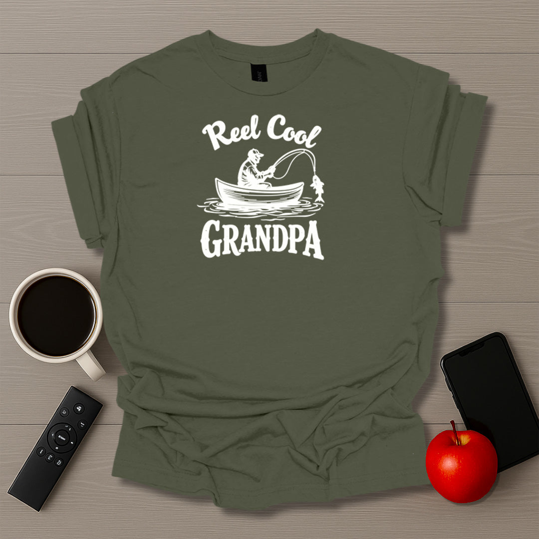 Reel Cool Grandpa Vintage T-Shirt