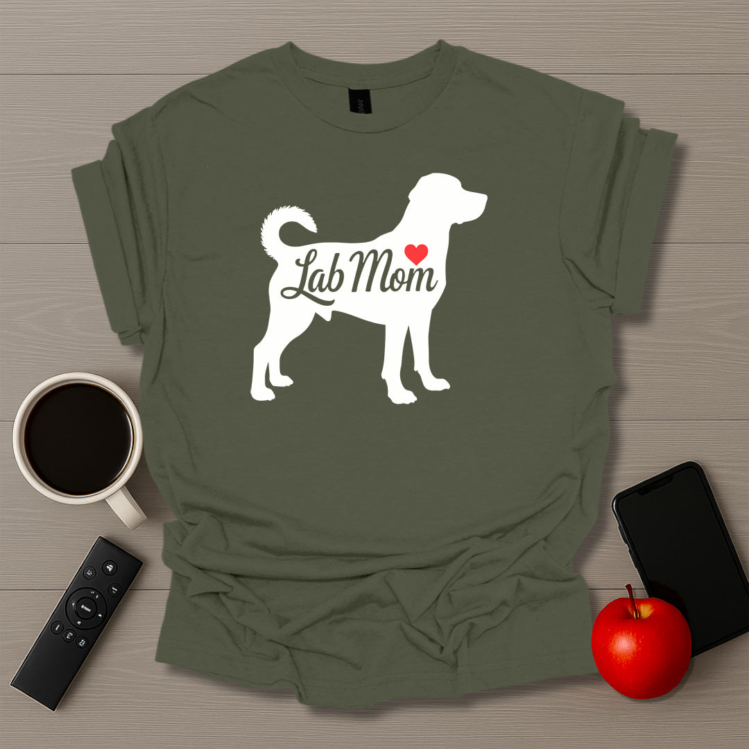 Lab Dog Mom T-Shirt