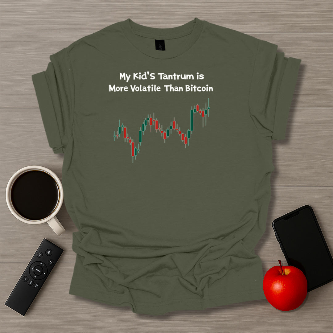 Tantrum More Volatile Than BTC T-Shirt