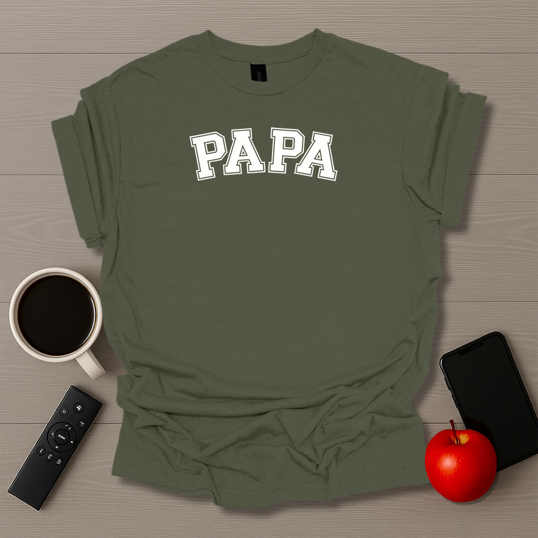Papa Varsity T-Shirt