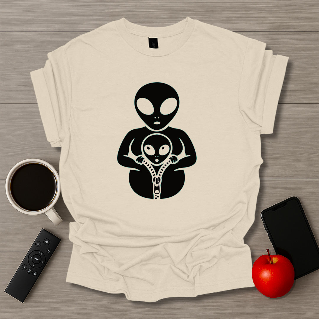 Alien Mom & Baby T-Shirt