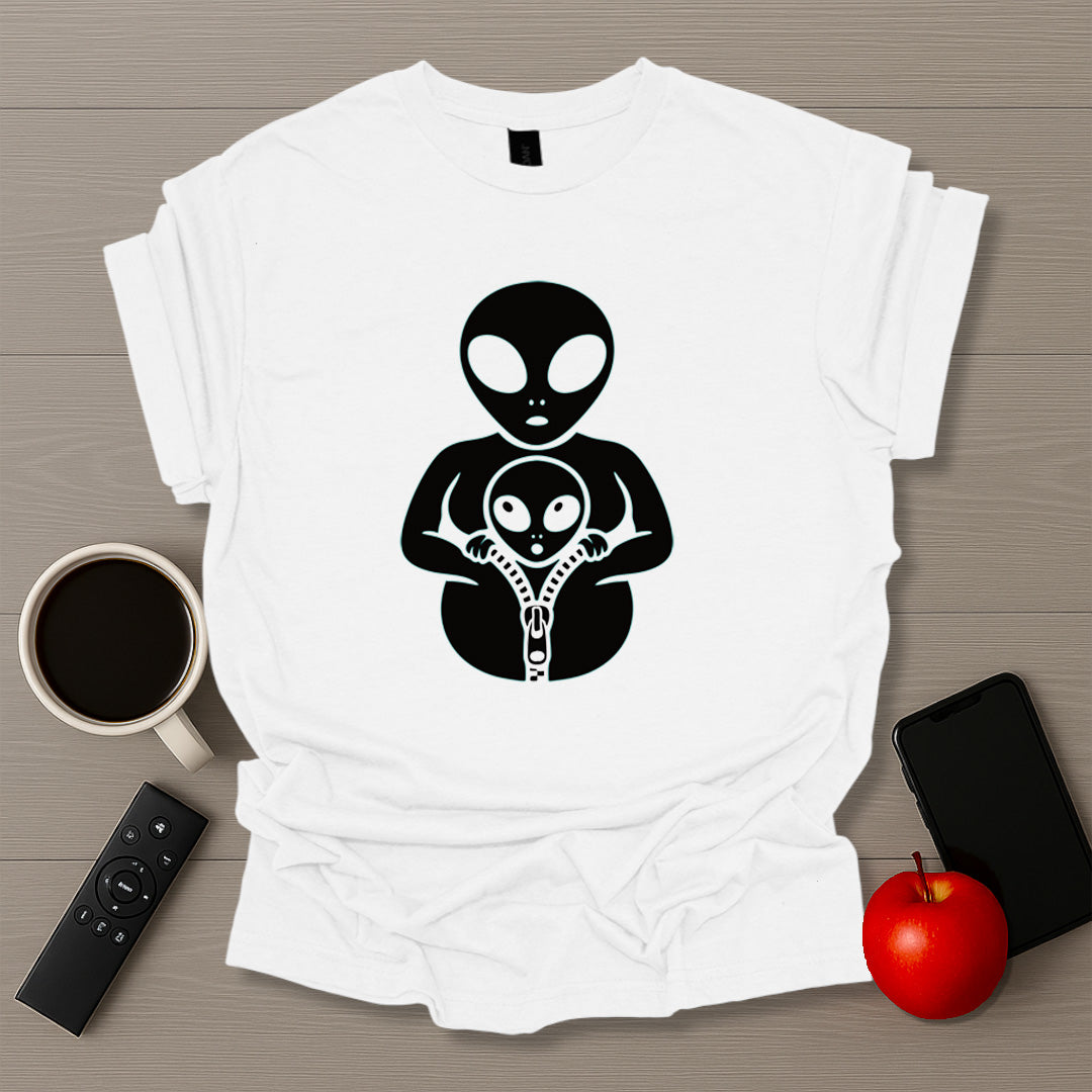 Alien Mom & Baby T-Shirt