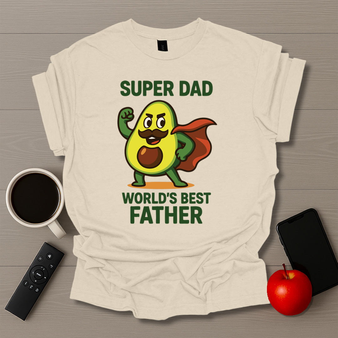 Super Dad Avacado T-Shirt
