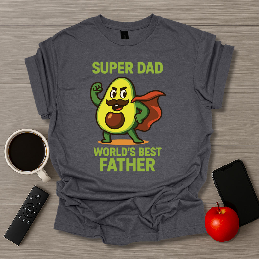 Super Dad Avacado T-Shirt