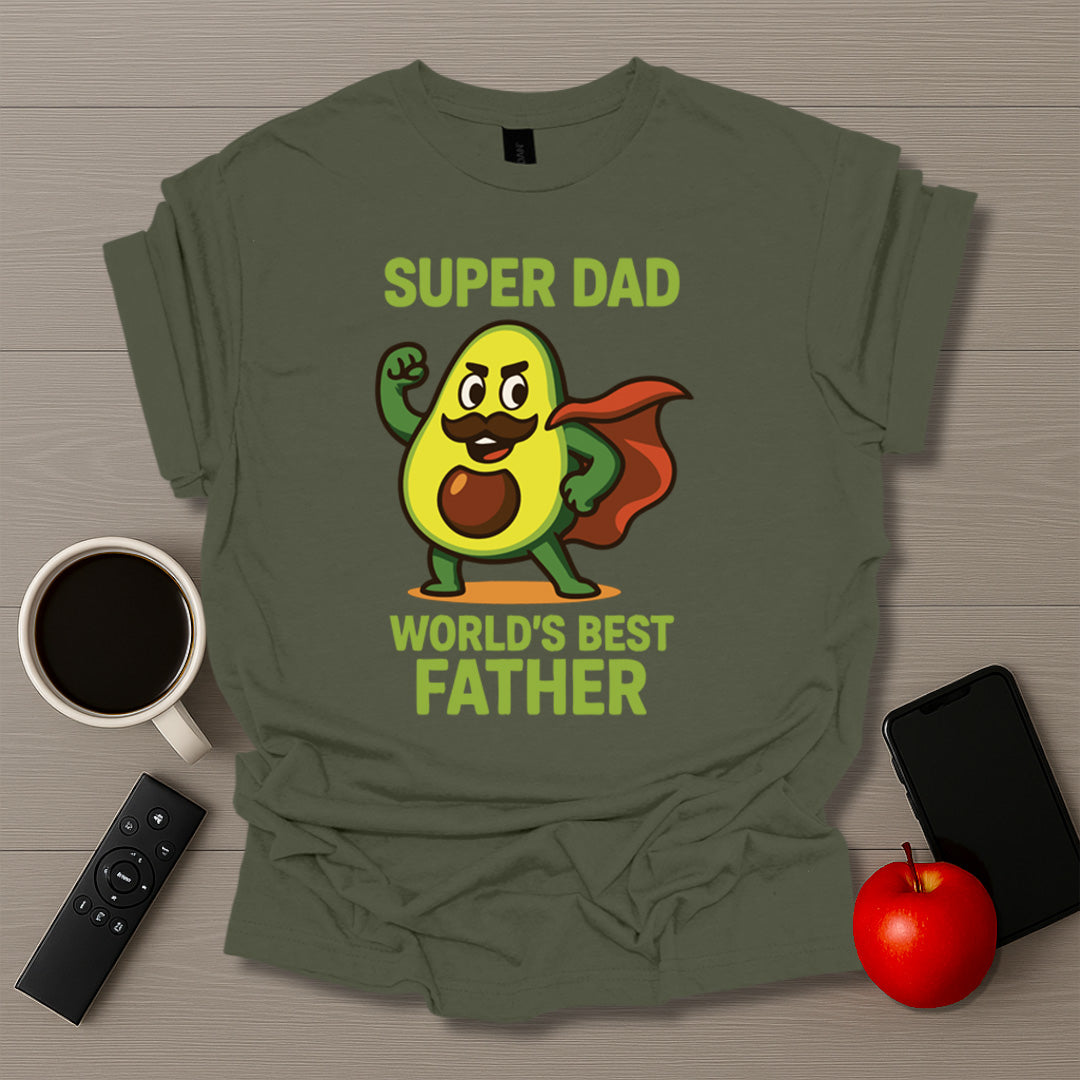 Super Dad Avacado T-Shirt