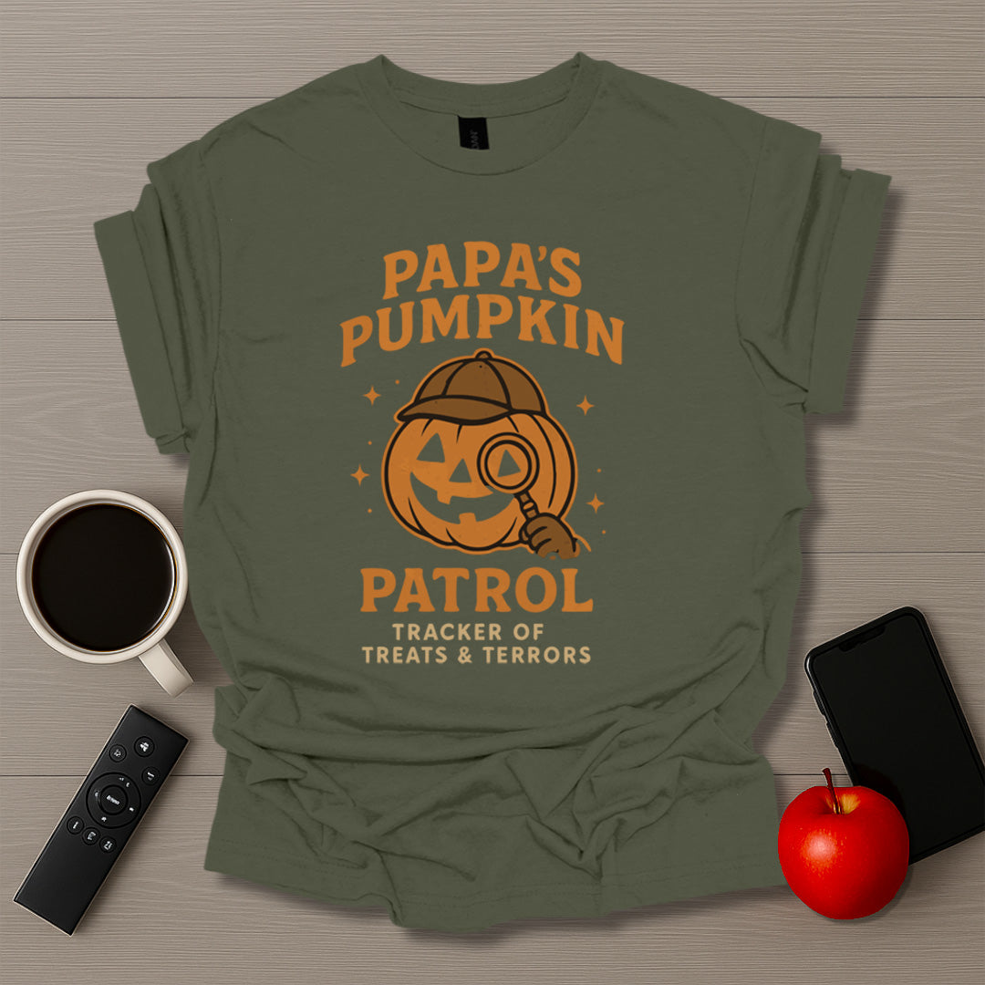 Papas Pumpkin Patrol T-Shirt
