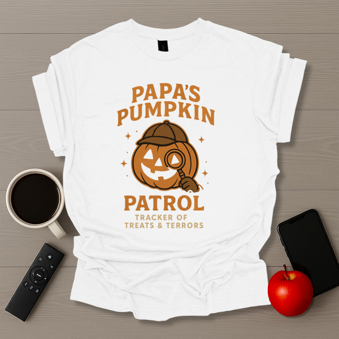Papas Pumpkin Patrol T-Shirt