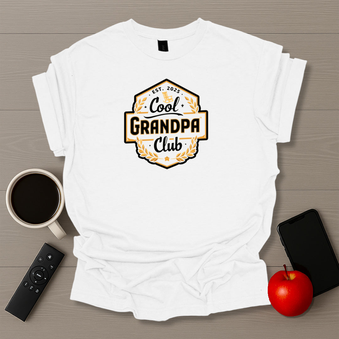 Cool Grandpa Club T-Shirt