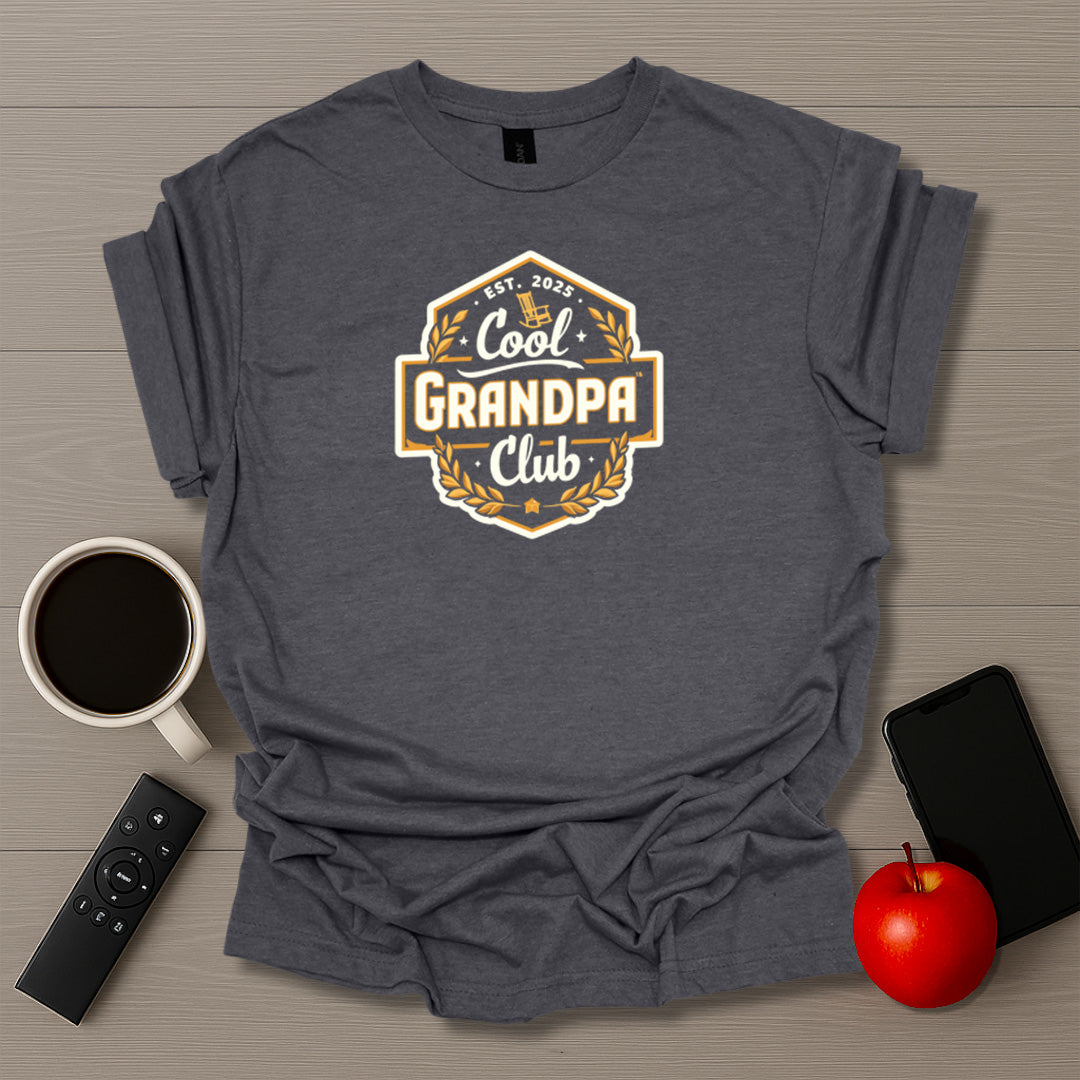 Cool Grandpa Club T-Shirt