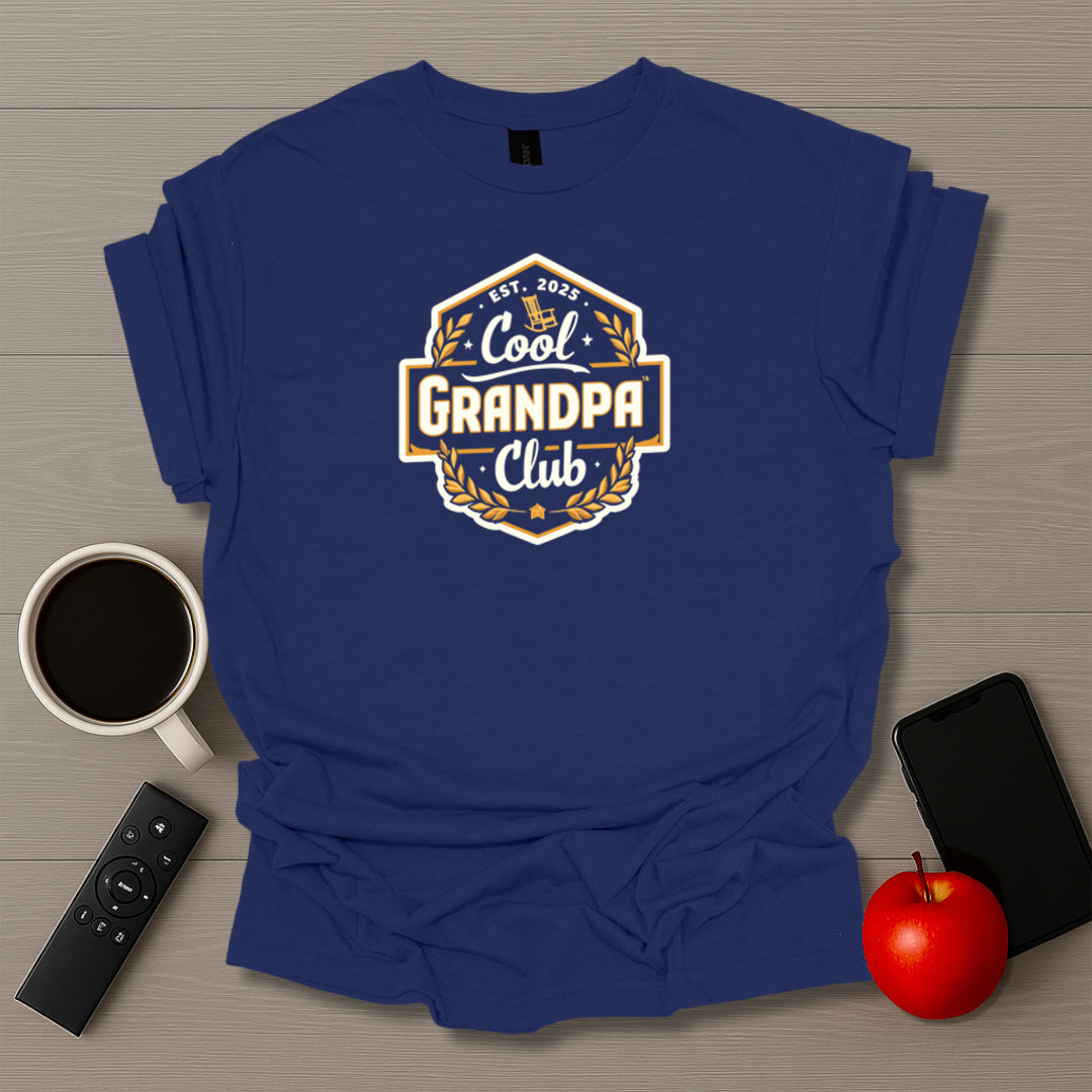 Cool Grandpa Club T-Shirt