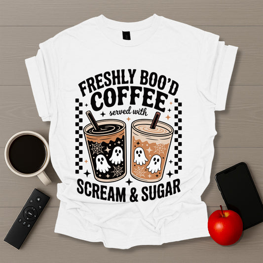 Freshly Boo'd Coffee T-Shirt