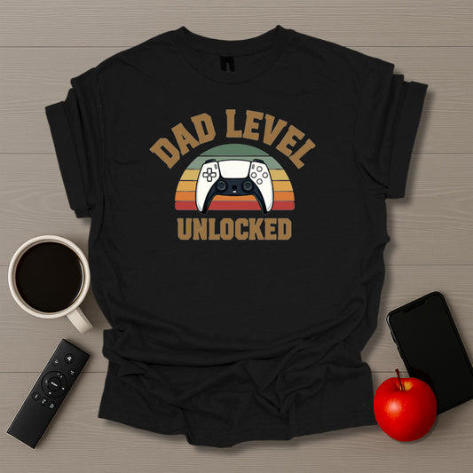 Dad Level Unlocked T-Shirt