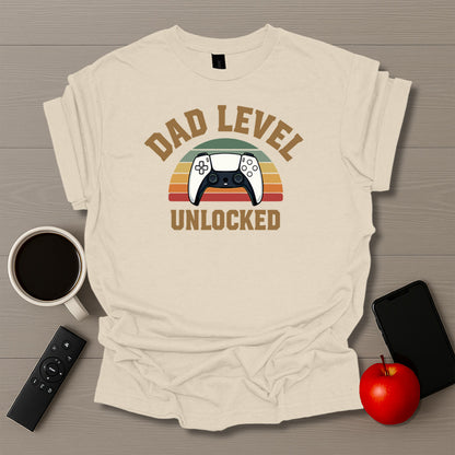 Dad Level Unlocked T-Shirt
