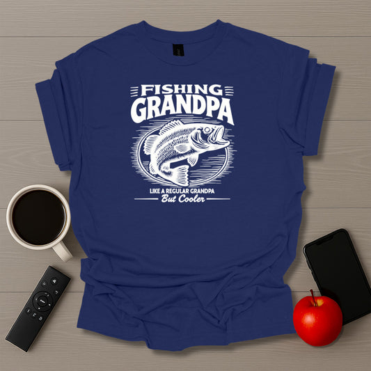 Cooler Grandpa Fishing T-Shirt