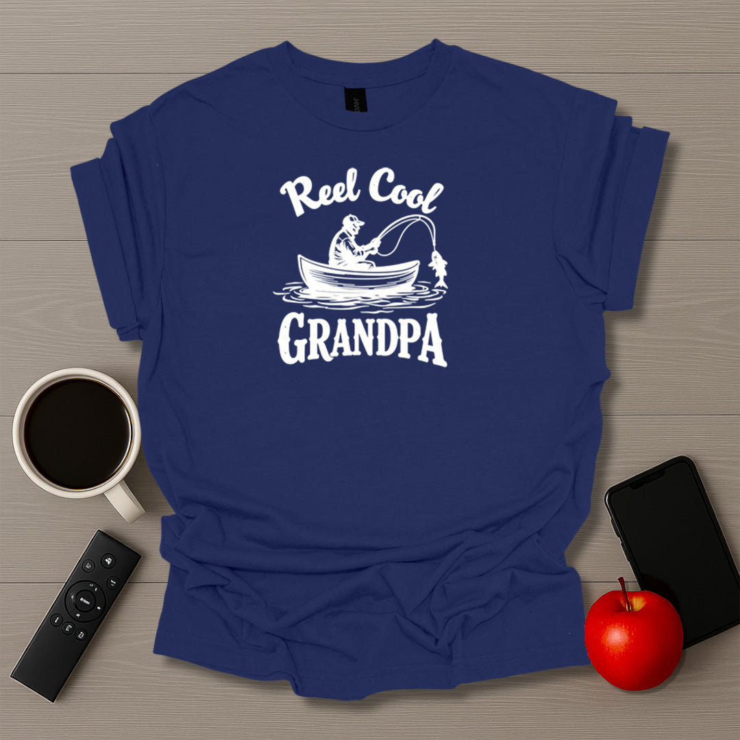 Reel Cool Grandpa Vintage T-Shirt